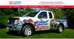 Desktop Screenshot of humbertsanitary.com